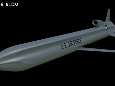 Ultimate Cruise Missiles Pack Vol 1 Low-poly 3D model