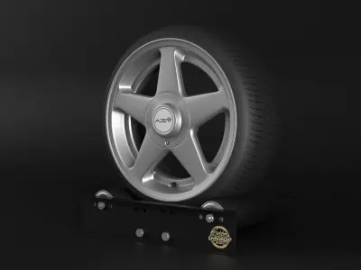 Azev type A Low-poly 3D model