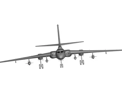 Xian H-6 3D model