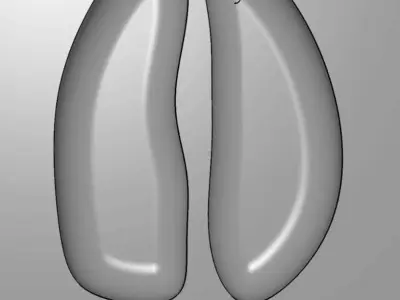 MakeIT Elk Feet Print Mold With Top Frame 3D model