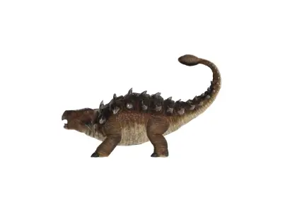 Armored Ankylosaurus Realistic Prehistoric Dinosaur 3D Model 3D model