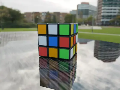 Free Stylized Rubik s cube 3D Model  Free 3D model
