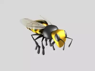 bee insect 3D model