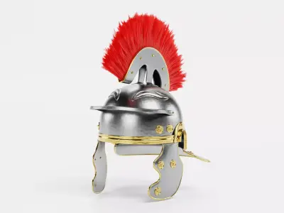 Centurion Helmet - Roman Armor Equipment 3D model