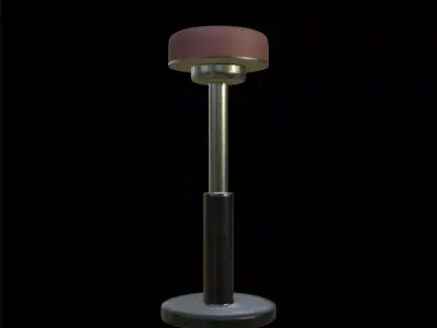 Chair Set Series 10 PBR 4K Free 3D model
