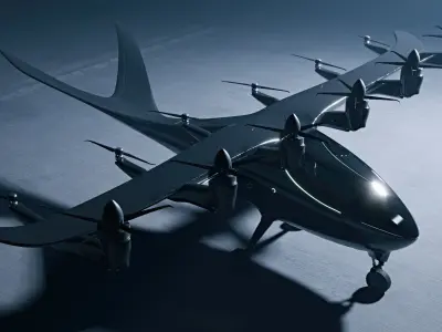 eVTOL Aircraft  3D model