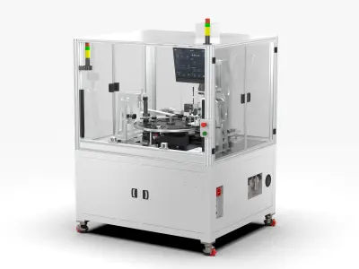 Automatic Battery Flatness Contour Size Inspection Machine 3D model