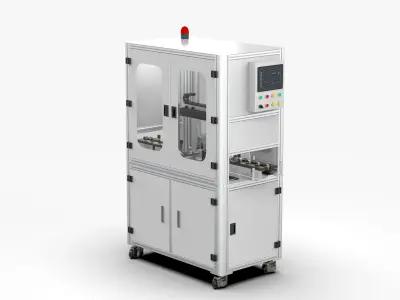 Automatic Permanent Magnet Rotor Spring Assembly Machine 3D model