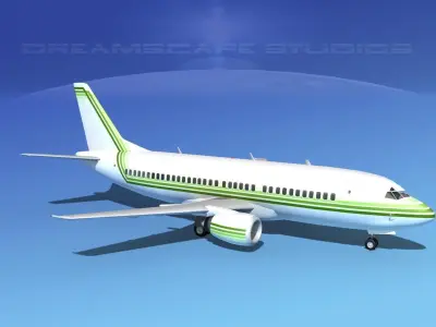 Boeing 737-300 Executive 2 3D model