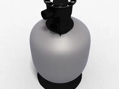 filtration sand filter 3D model