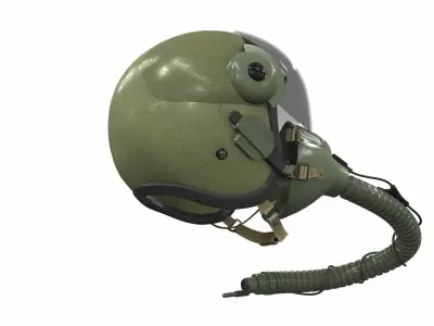 Pilot helmet jc-1 3D model