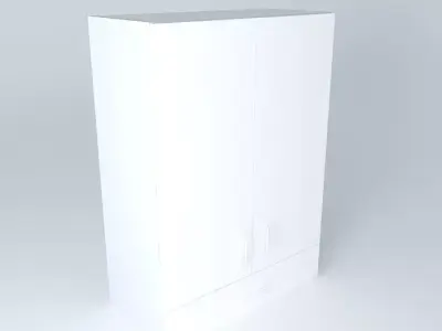 W2D1D box Free 3D model