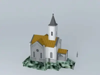 Church of St Mary in Sisak 3D model