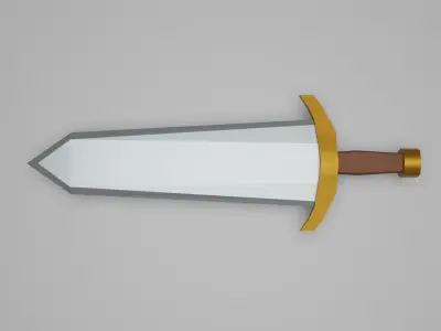 weaponry pack  Low-poly 3D model