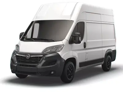 Opel Movano Van L2H3 2022 3D model