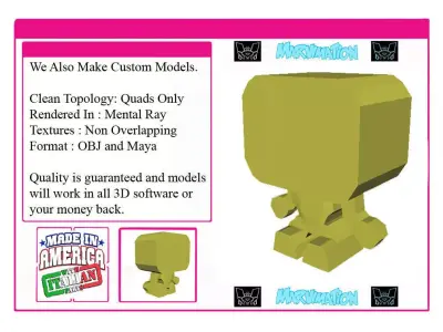 Iron Man 3D Printable Paper Cut Out Template 3D print model