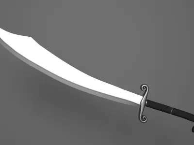 sword 3D model