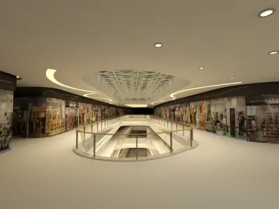 Mall Pavilion 3D model