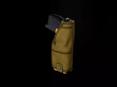Taser 7 holster Low-poly 3D model
