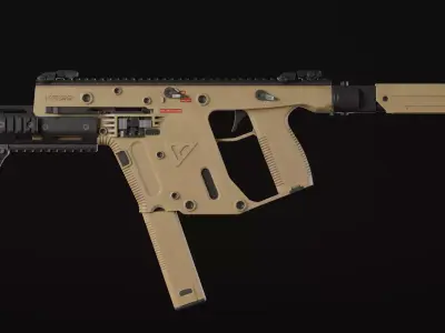 kriss vector g2 Low-poly 3D model
