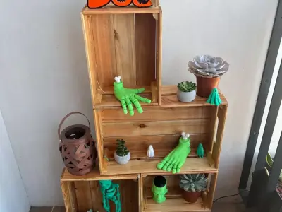 BOO Pumpkin Halloween Sign STL Free 3D print model