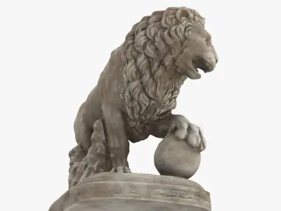 Vacca Medici Lion 3D model