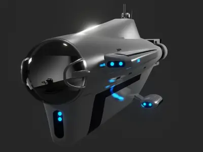 Cyclops Subnautica Repaint 3D model