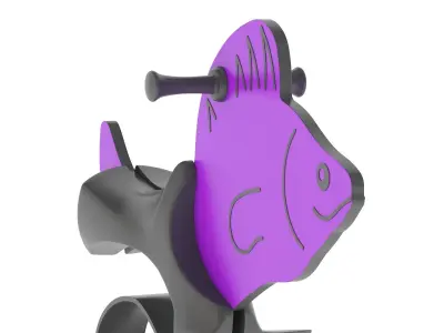 Lappset Fish 3D model