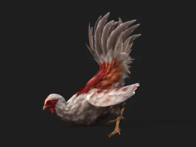 Chicken A2 3D model