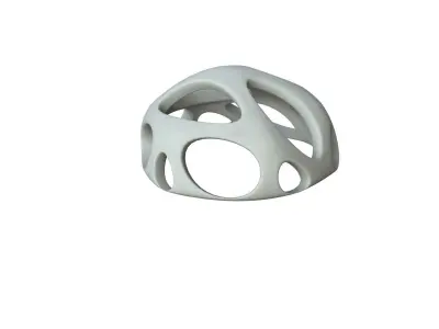 SciFi Cube Object No 54798 Low Poly Shape Low-poly 3D model
