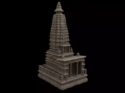 ancient building 3D model