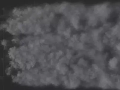 3D Ground Smoke Animation 3D model
