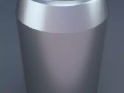 Aluminium Can Free 3D model