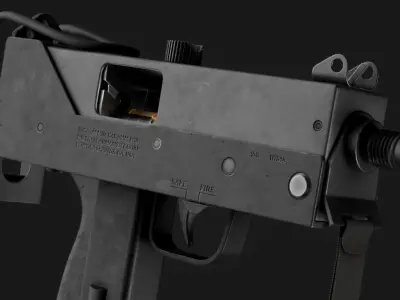 MAC 10  3D model
