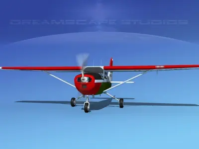 Cessna T-41 Mescalero US Army 1 3D model