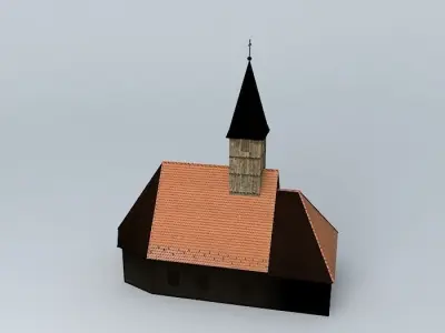 St Fabian and Sebastian Chapel in Letovanic Free 3D model