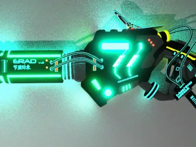 Erad Mashimo Low-poly 3D model