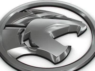 Proton logo 3D model
