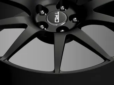 Toyota GT 86 TRD rim 3D model