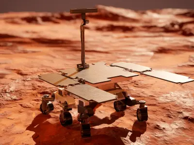 ExoMars Mars Rover 3D model