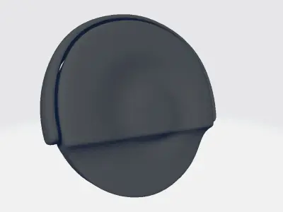 Head Components Headset Low-poly 3D model