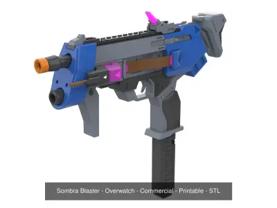 Overwatch - Part 2 - 14 Printable models - STL - Commercial 3D Model Collection