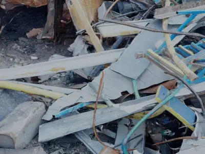 USCANS Ukraine Debris set 4 Low-poly 3D model