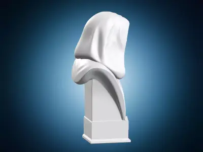 Emperor Palpatine Bust Star Wars Sculpture 3D print model