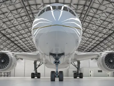 United Airlines Boeing 787-8 Dreamliner 3D model