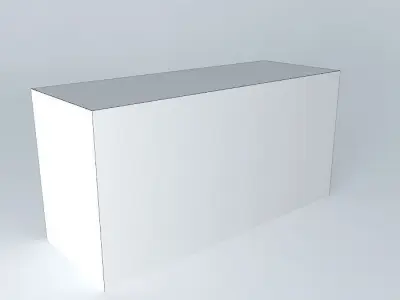 MODULE TOP C / DOOR ROCKER PROFILE ALUMINUM C / GLASS COLOR Free 3D model