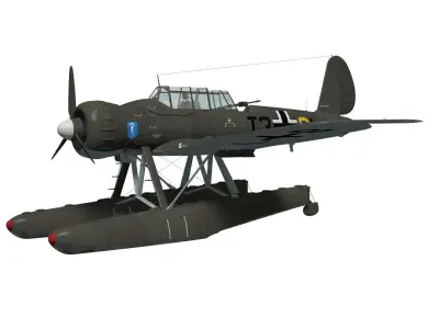 Arado Ar196 A-3 3D model