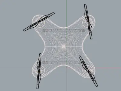 Basic Drone Free 3D print model