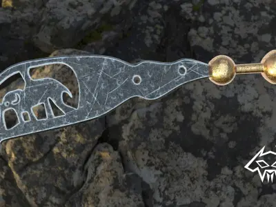 Weapon Series - African Sword Bundle 2 - Decorative Swords 3D model