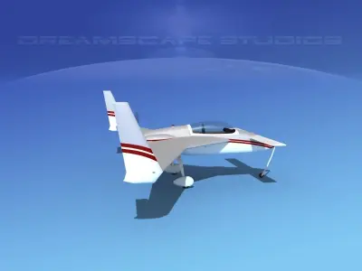 Rutan VariEze V15 3D model